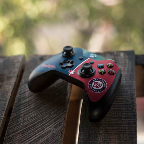 MLB Washington Nationals Split Xbox One Controller Skin