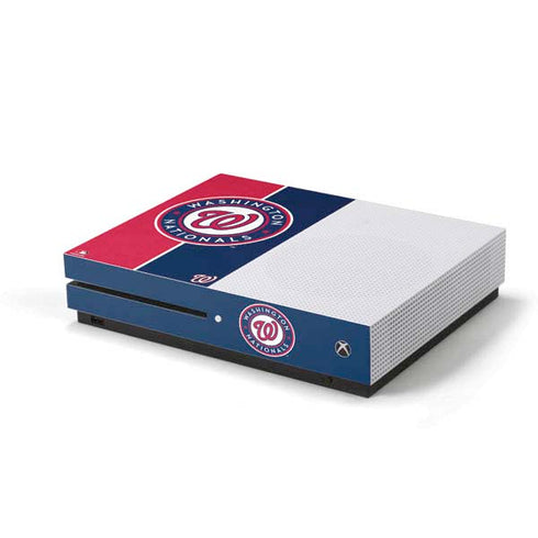 MLB Washington Nationals Split Xbox One S Console Skin
