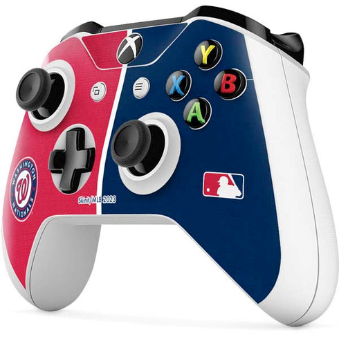 MLB Washington Nationals Split Xbox One S Controller Skin