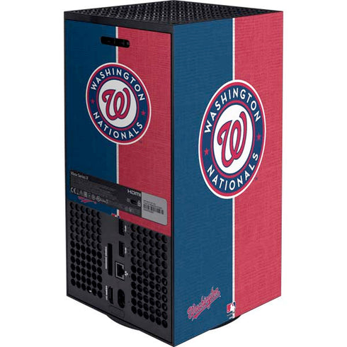 MLB Washington Nationals Split Xbox Series X Bundle Skin