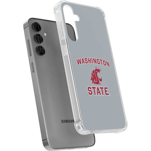 Washington State University Logo Galaxy S24 Plus Clear Case