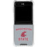 Washington State University Logo Galaxy Z Flip5 5G Clear Case