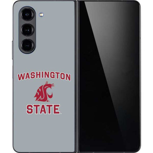 Washington State University Logo Galaxy Z Fold5 5G Skin