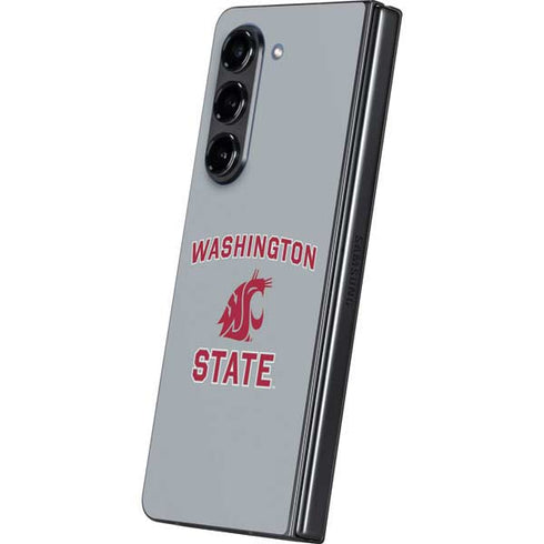 Washington State University Logo Galaxy Z Fold5 5G Skin