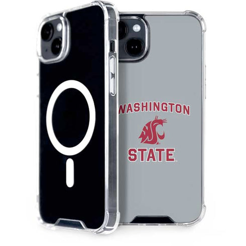 Washington State University Logo iPhone 15 Plus MagSafe Case