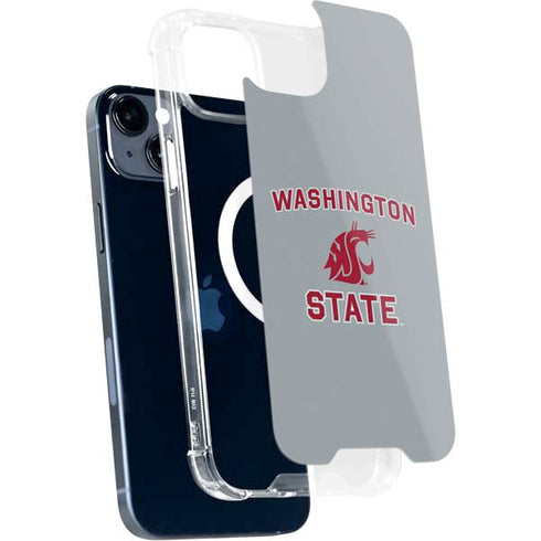 Washington State University Logo iPhone 15 Plus MagSafe Case