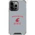 Washington State University Logo iPhone 15 Pro Clear Case