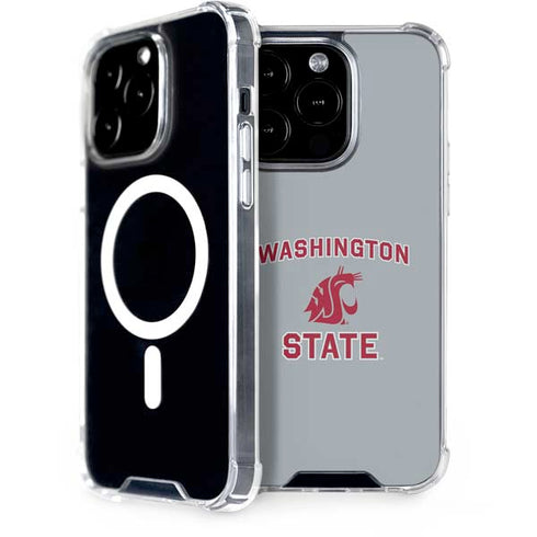 Washington State University Logo iPhone 15 Pro MagSafe Case