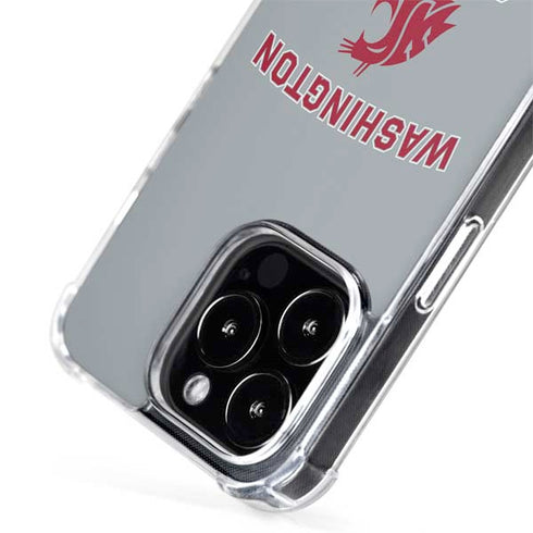 Washington State University Logo iPhone 15 Pro MagSafe Case
