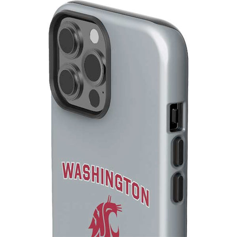 Washington State University Logo iPhone 15 Pro Max Impact Case