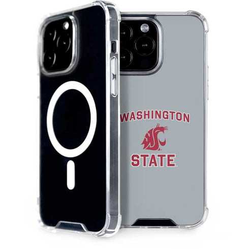 Washington State University Logo iPhone 15 Pro Max MagSafe Case