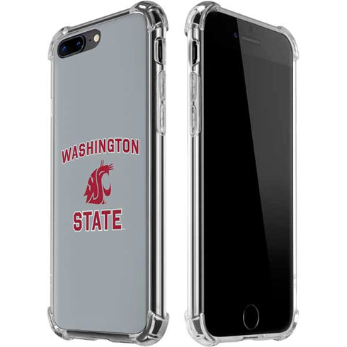 Washington State University Logo iPhone 7/8 Plus Clear Case