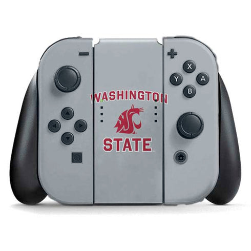 Washington State University Logo Nintendo Switch (2017-2021) Joy-Con Controller Skin