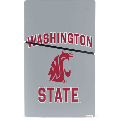 Washington State University Logo PS5 Slim Digital Edition Console Skin