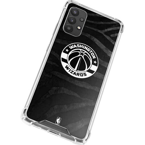 NBA Washington Wizards Animal Print Galaxy A32 5G Clear Case