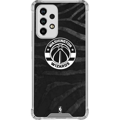 NBA Washington Wizards Animal Print Galaxy A33 5G Clear Case