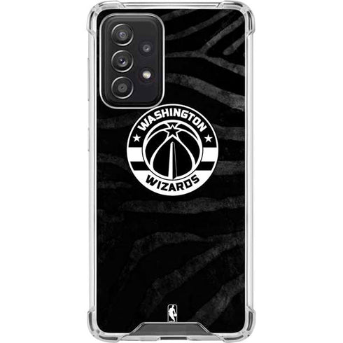 NBA Washington Wizards Animal Print Galaxy A52 5G Clear Case