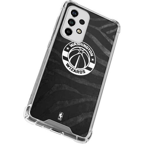 NBA Washington Wizards Animal Print Galaxy A53 5G Clear Case