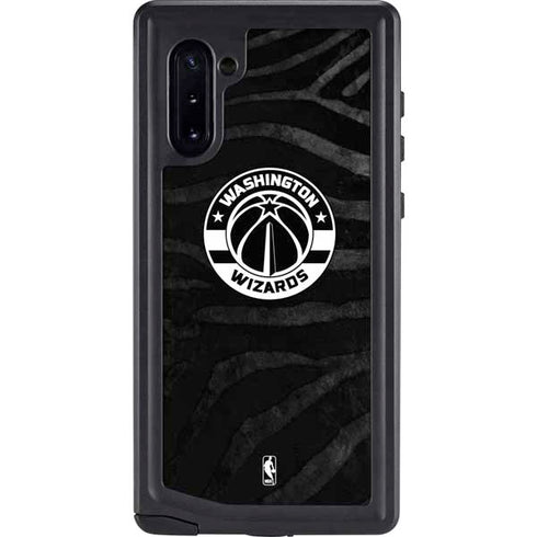 NBA Washington Wizards Animal Print Galaxy Note 10 Waterproof Case