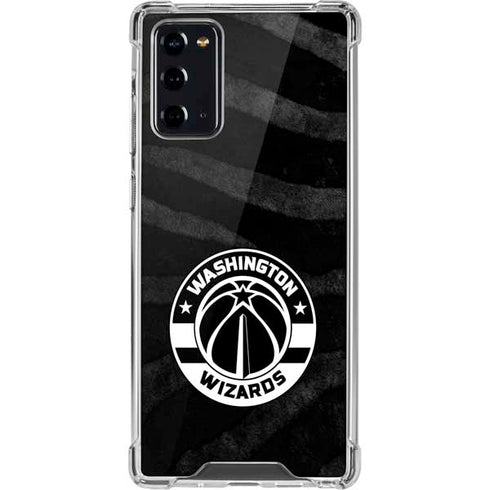 NBA Washington Wizards Animal Print Galaxy Note20 5G Clear Case