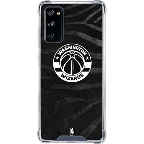 NBA Washington Wizards Animal Print Galaxy S20 FE Clear Case