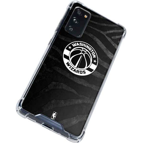 NBA Washington Wizards Animal Print Galaxy S20 FE Clear Case