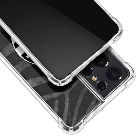 NBA Washington Wizards Animal Print Galaxy S21 Ultra 5G Clear Case