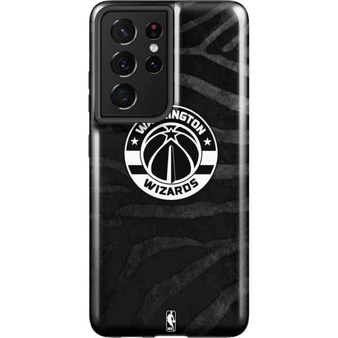 NBA Washington Wizards Animal Print Galaxy S21 Ultra 5G Pro Case
