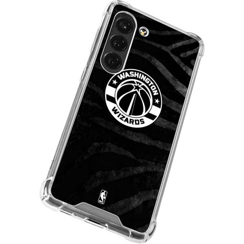 NBA Washington Wizards Animal Print Galaxy S23 Clear Case