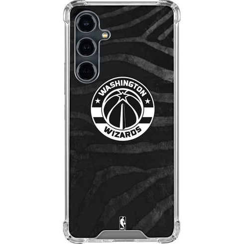 NBA Washington Wizards Animal Print Galaxy S23 FE Clear Case