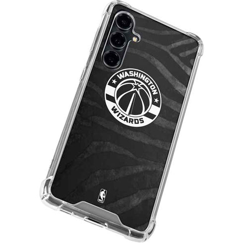 NBA Washington Wizards Animal Print Galaxy S23 FE Clear Case