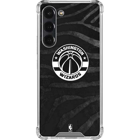 NBA Washington Wizards Animal Print Galaxy S23 Plus Clear Case