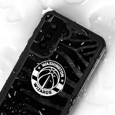 NBA Washington Wizards Animal Print Galaxy S23 Plus Waterproof Case
