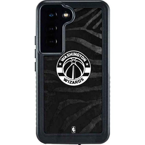NBA Washington Wizards Animal Print Galaxy S23 Waterproof Case