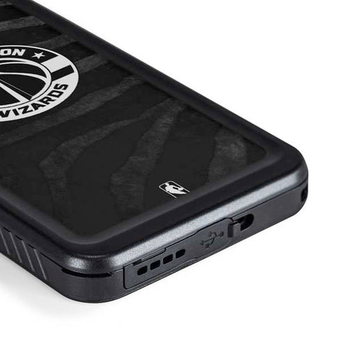 NBA Washington Wizards Animal Print Galaxy S23 Waterproof Case