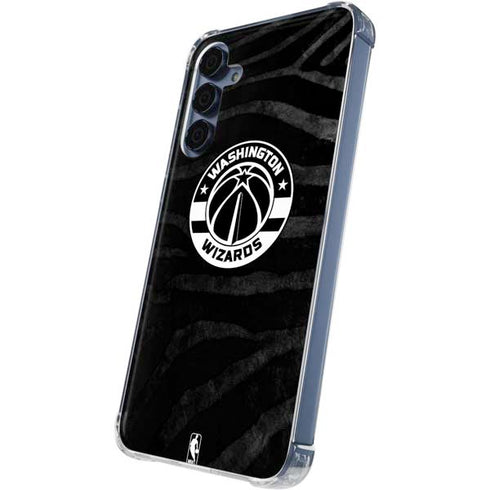 NBA Washington Wizards Animal Print Galaxy S24 Clear Case