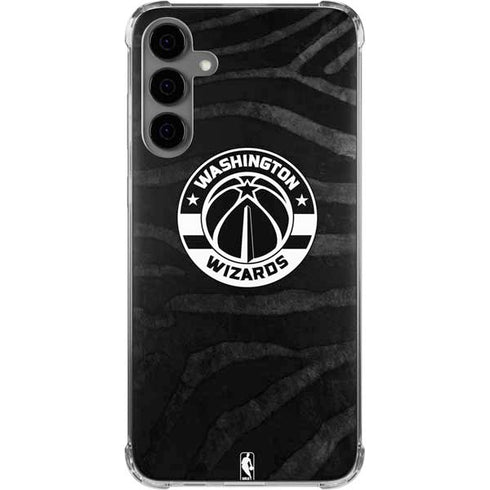 NBA Washington Wizards Animal Print Galaxy S24 Plus Clear Case
