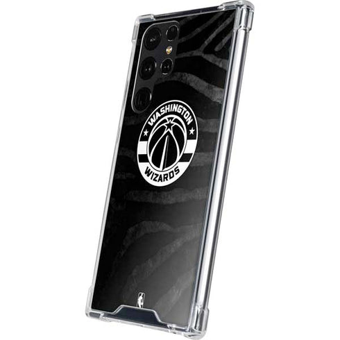 NBA Washington Wizards Animal Print Galaxy S24 Ultra Clear Case