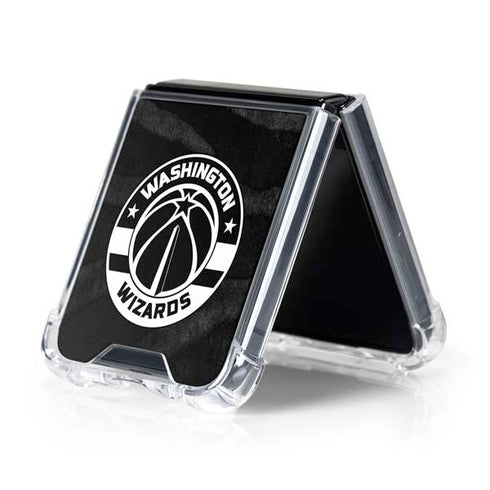 NBA Washington Wizards Animal Print Galaxy Z Flip5 5G Clear Case