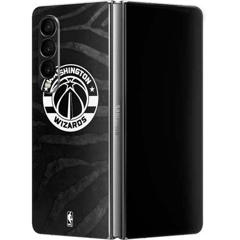 NBA Washington Wizards Animal Print Galaxy Z Fold4 5G Skin