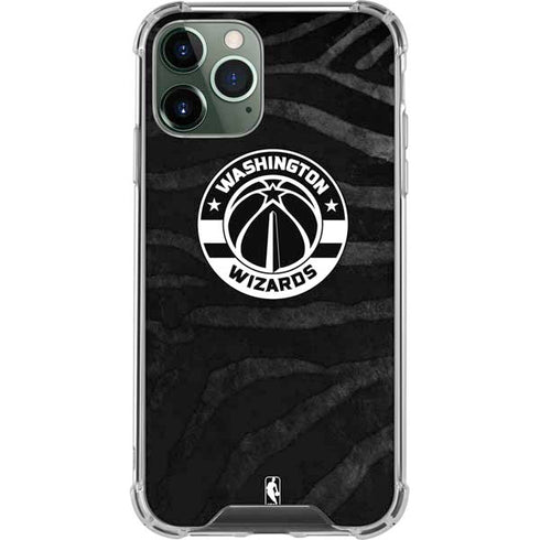 NBA Washington Wizards Animal Print iPhone 11 Pro Max Clear Case