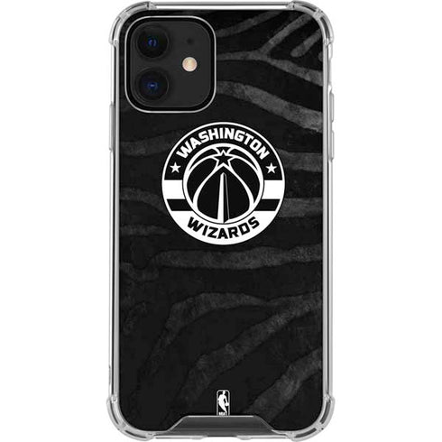 NBA Washington Wizards Animal Print iPhone 12 Mini Clear Case