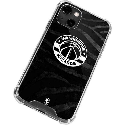 NBA Washington Wizards Animal Print iPhone 13 Clear Case