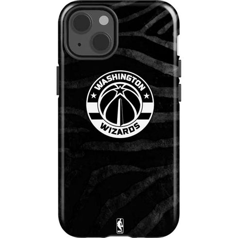 NBA Washington Wizards Animal Print iPhone 15 Impact Case