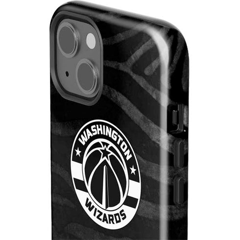 NBA Washington Wizards Animal Print iPhone 15 Impact Case