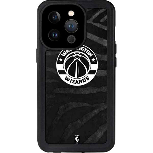 NBA Washington Wizards Animal Print iPhone 15 Pro Waterproof Case