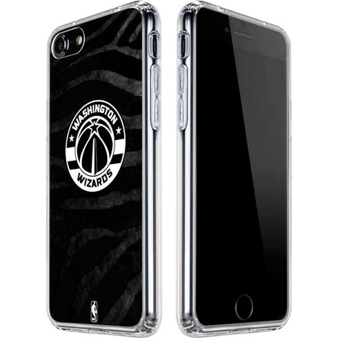 NBA Washington Wizards Animal Print iPhone SE (2nd & 3rd Gen) Clear Case