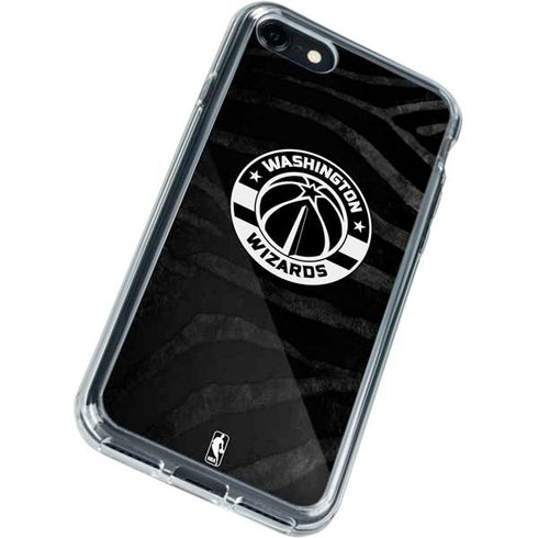 NBA Washington Wizards Animal Print iPhone SE (2nd & 3rd Gen) Clear Case