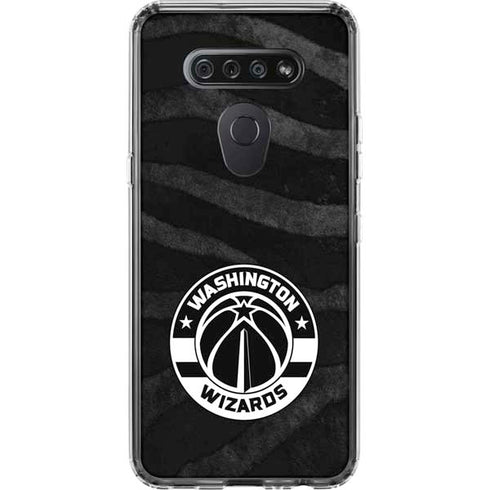 NBA Washington Wizards Animal Print LG K51/Q51 Clear Case
