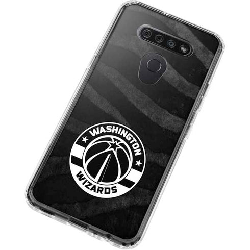NBA Washington Wizards Animal Print LG K51/Q51 Clear Case